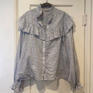 Love Shack Fancy Ruffle Top